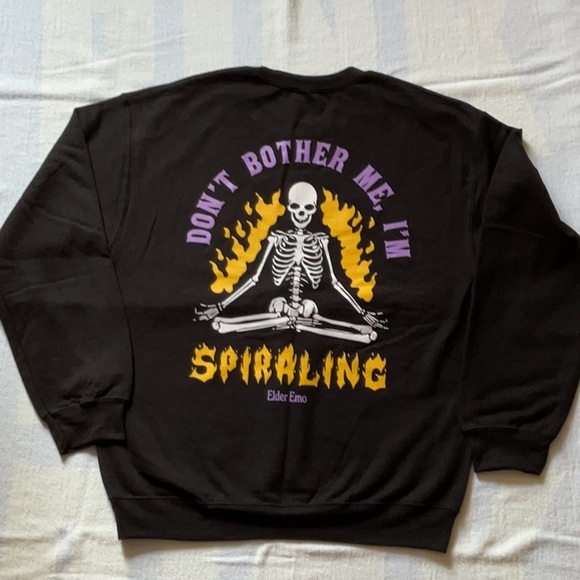 Jac Vanek “I'm Spiraling” Sweatshirt - Picture 1 of 4